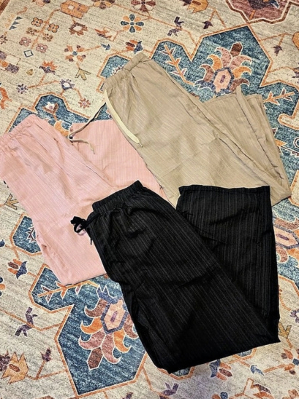 Women's Wide Leg Pants 3-Piece Lot